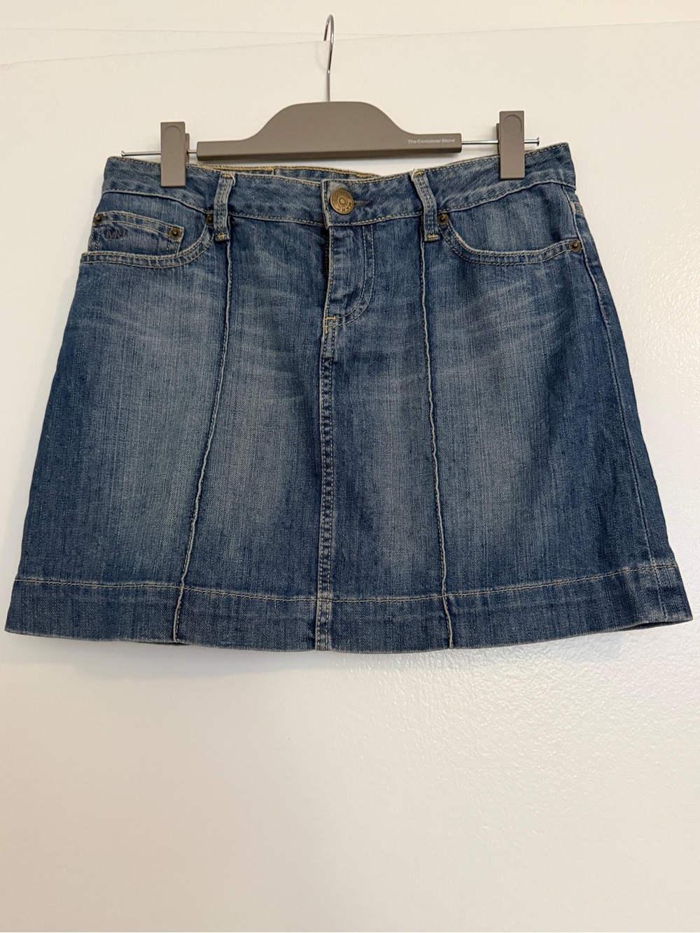 Marc Jacobs Blue Denim Short Skirt